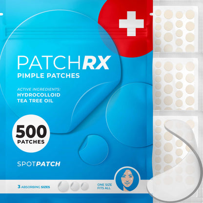 Spot Pimple Patches with Hydrocolloid and Tea Tree Oil