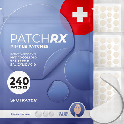 Spot Pimple Patches with Hydrocolloid and Tea Tree Oil